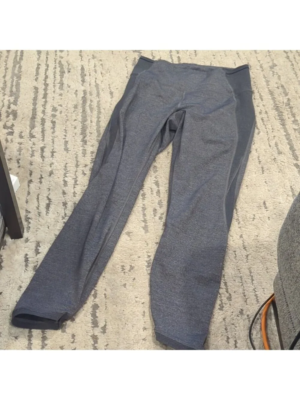 Lululemon Featherlight Tight Heathered Black